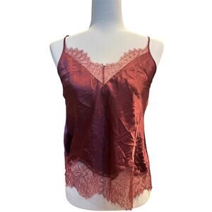 Victoria's Secret Maroon Red Lace Lingerie Y2K Size S